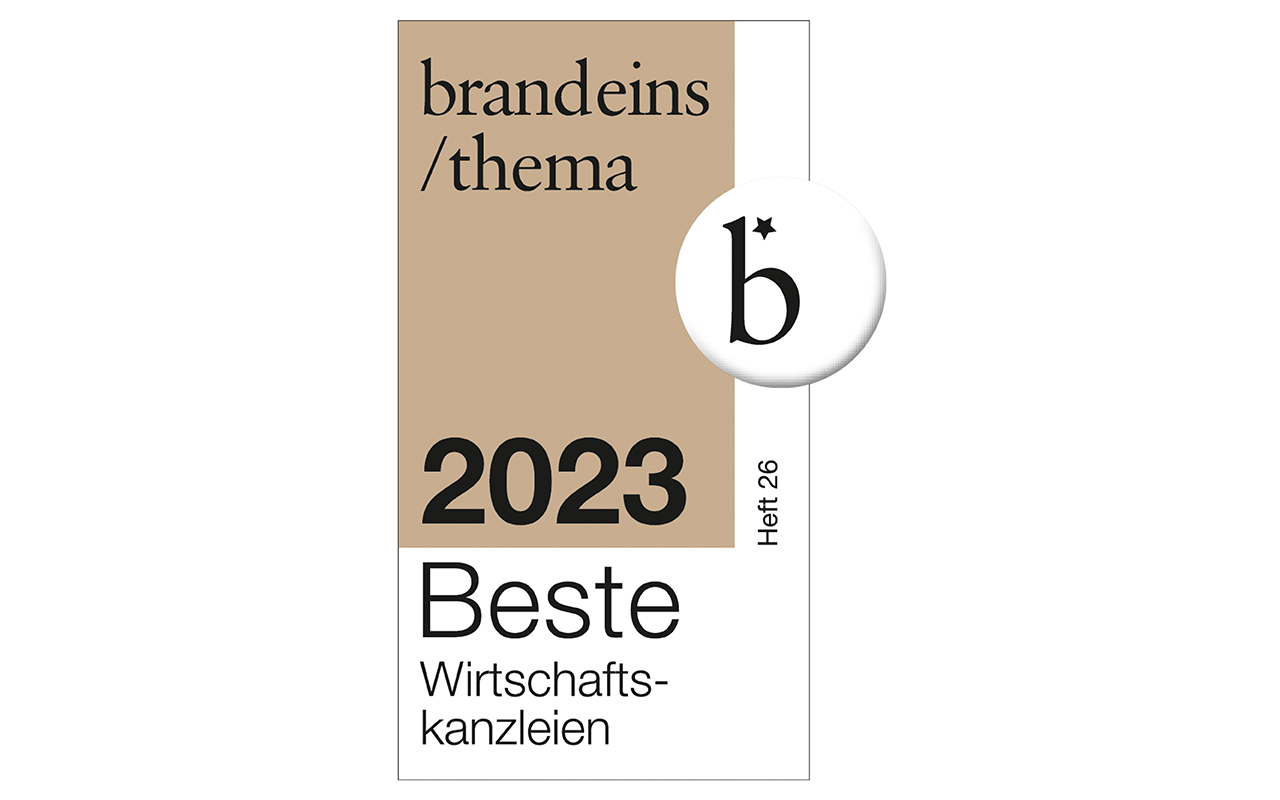 Brand Eins Zeichnet Schiebe Und Collegen Erneut Als Eine Der Besten Wirtschaftskanzleien 2023 Aus